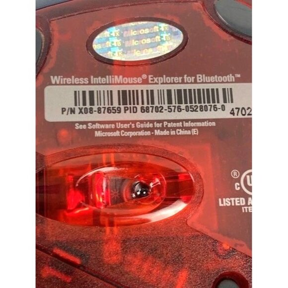 Microsoft Wireless IntelliMouse Explorer for Bluetooth with Receiver P/N X08 - Picture 5 of 5